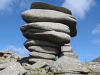 The Cheesering on Bodmin Moor